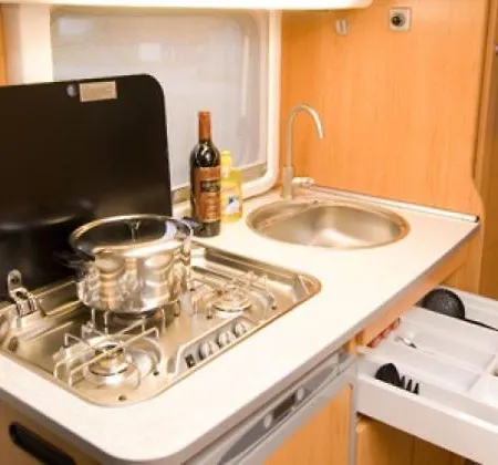 Hymer Campervan Luksustelt