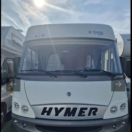Lüks kamp alanı Hymer Campervan *